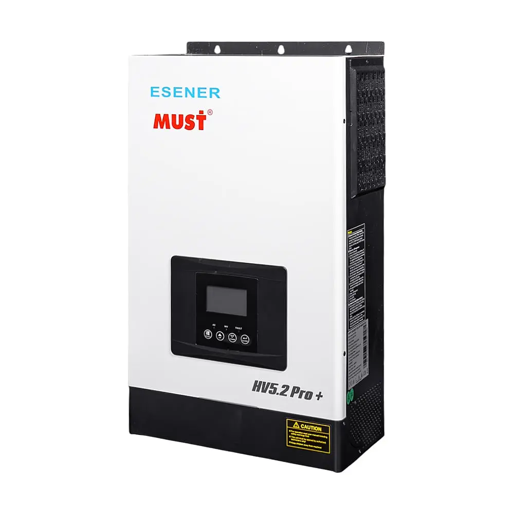Автономний високочастотний інвертор 5.2kW Must PV18-5248 PRO DC48V - 5.2KVA/5200W WiFi, з комплектом для паралельного підключення (42-00153) - фото 3