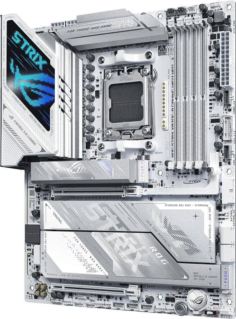ASUS Материнська плата ROG STRIX X870E-A GAMING NEO sAM5 X870E 4xDDR5 M.2 HDMI ATX - фото 5