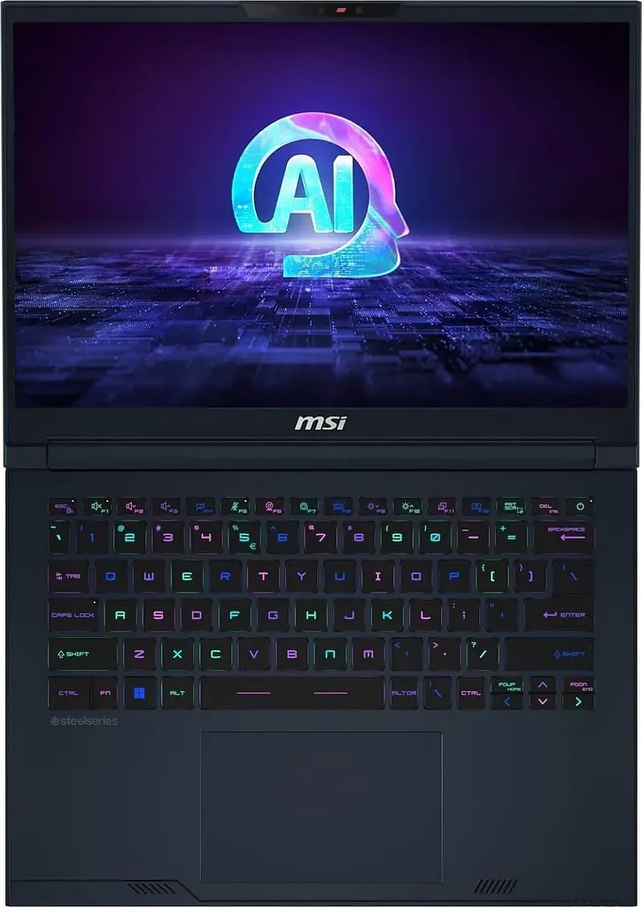 Ноутбук MSI 14 Stealth 14 AI Studio A1VFG FHD IPS 165Hz/Intel Ultra 7 155H/16GB/1TB/RTX 4060/W11H/Blue (A1VFG-068US) - фото 5