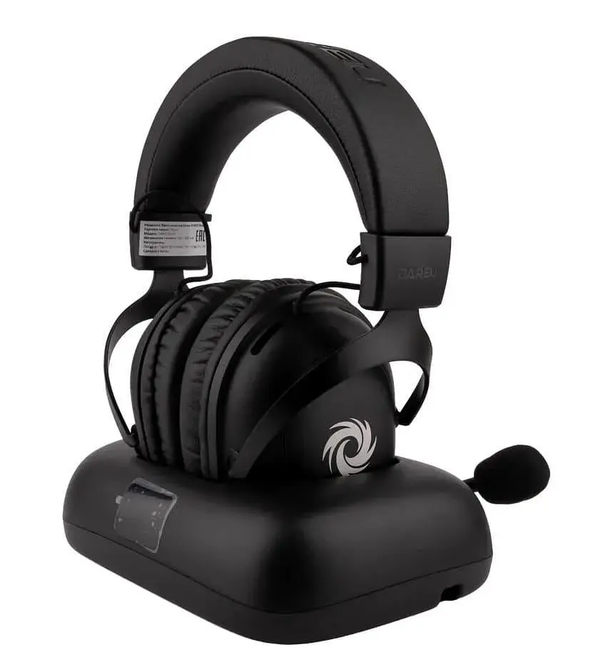 Ігрова гарнітура DAREU EH925 Storm Flash Speed Black (HS-EH925-STRM) - фото 7