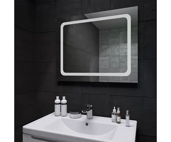 Дзеркало Sanwerk з підсвіткою ЛАВА "Хелла" 90*65 (ZL0000156) - фото 4