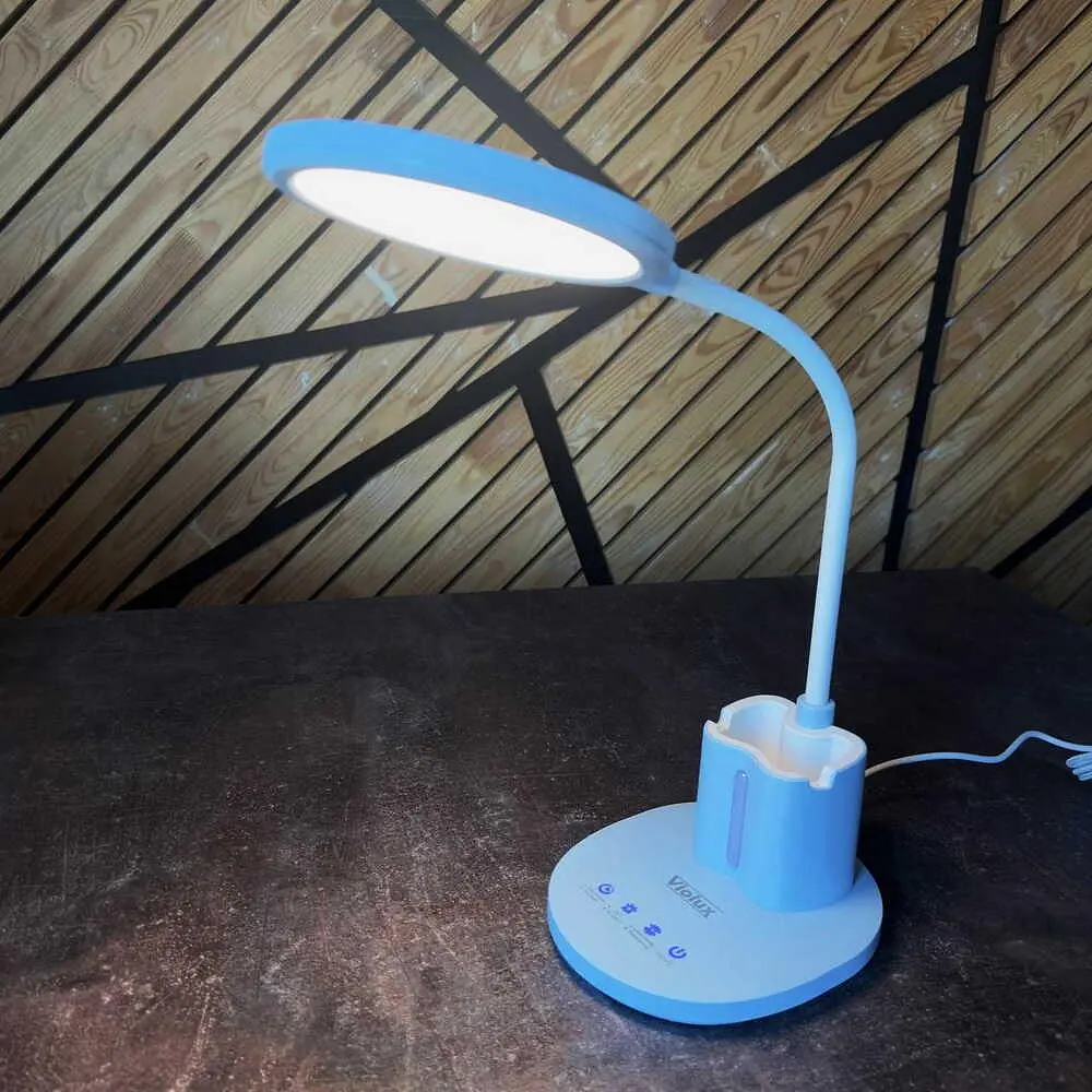 Світильник настільний LED JUNIOR 10W 3000-6500К блакитний Violux ( 530301 ) - фото 2