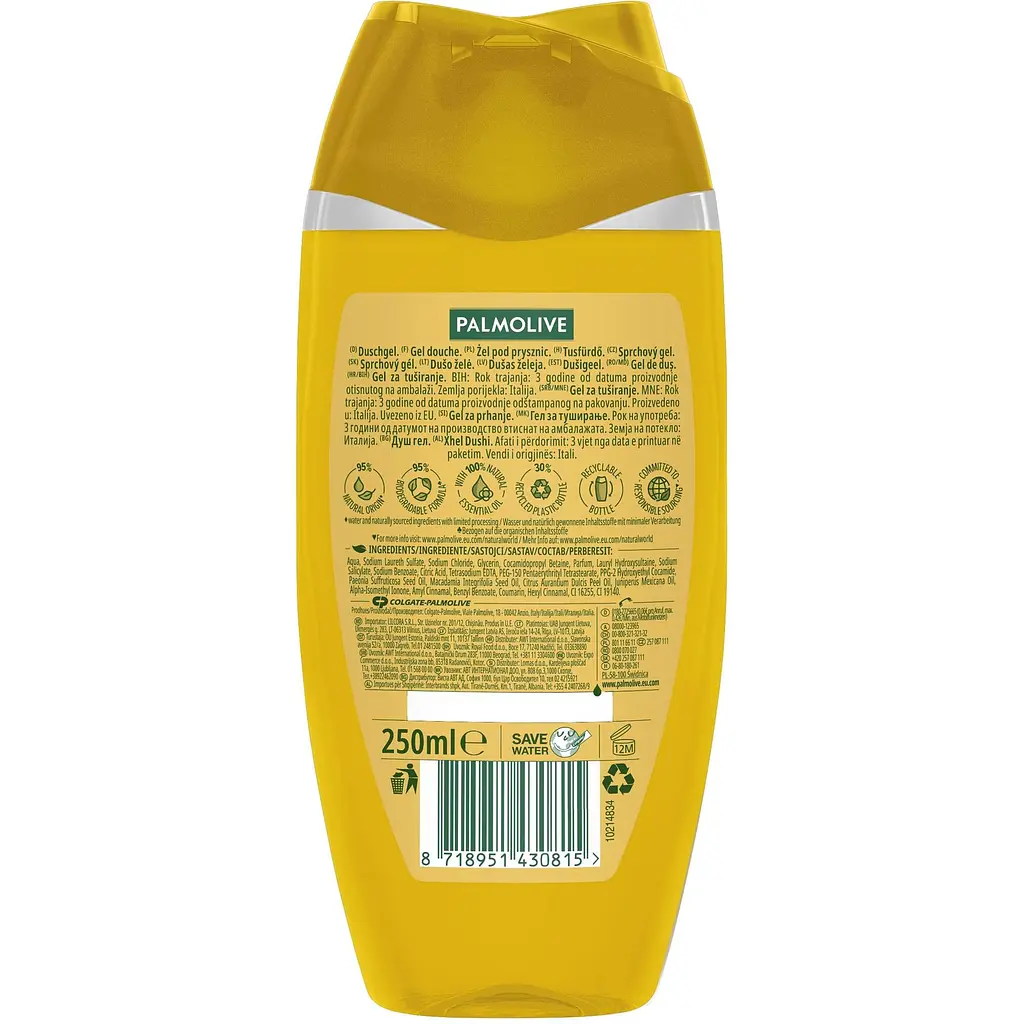 Гель для душу Palmolive Thermal Spa Заспокійлива олія 250 мл - фото 2