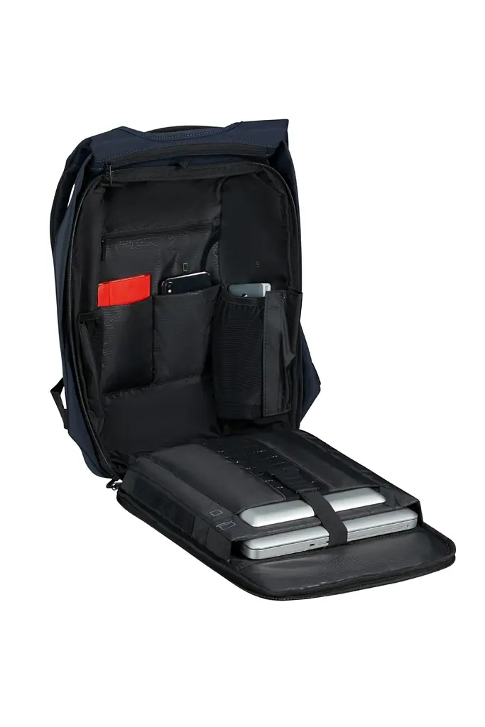 Рюкзак Антизлодій 15,6" Samsonite SECURIPAK 2.0 DARK BLUE 44,5x30x18 KO8*01002 - фото 5