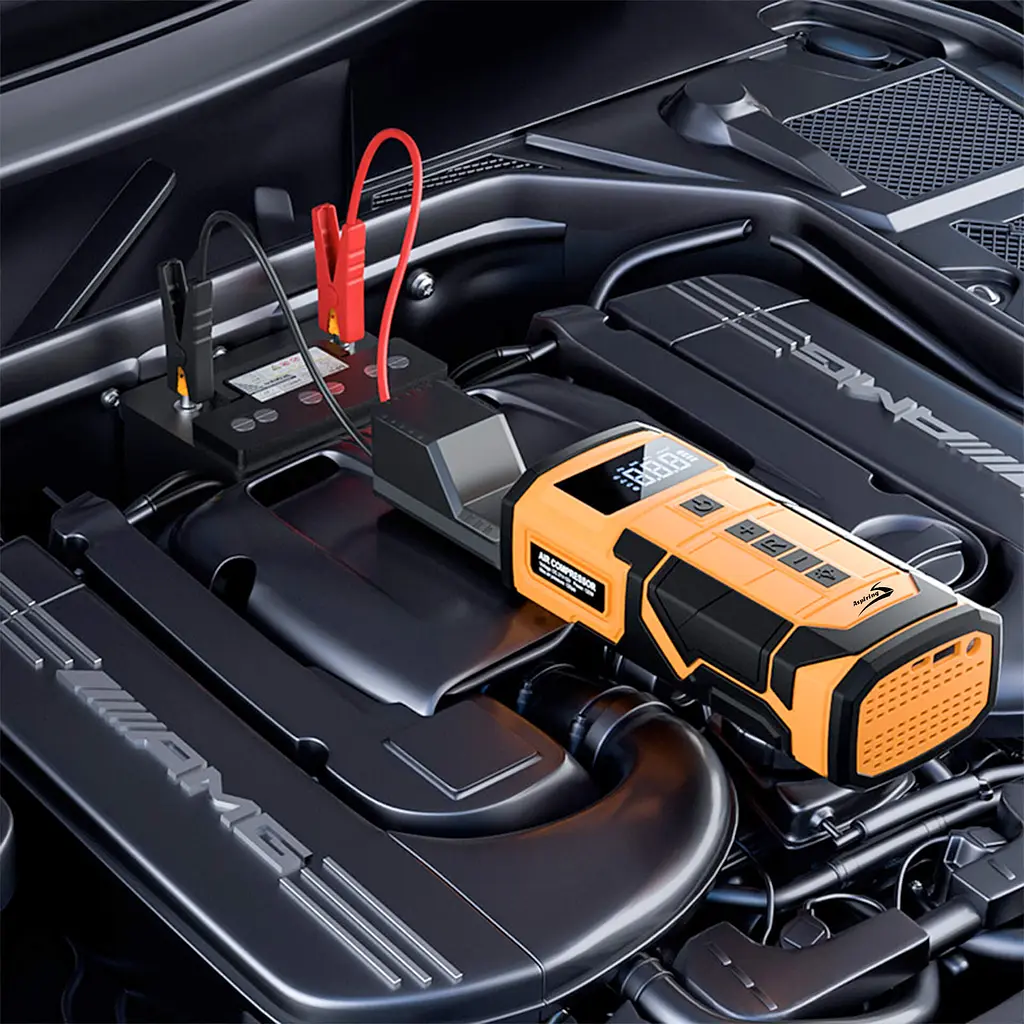 Пускозарядний пристрій Aspiring Jump 3 Power bank 3-in-1 with inflator, wireless and cord - фото 10
