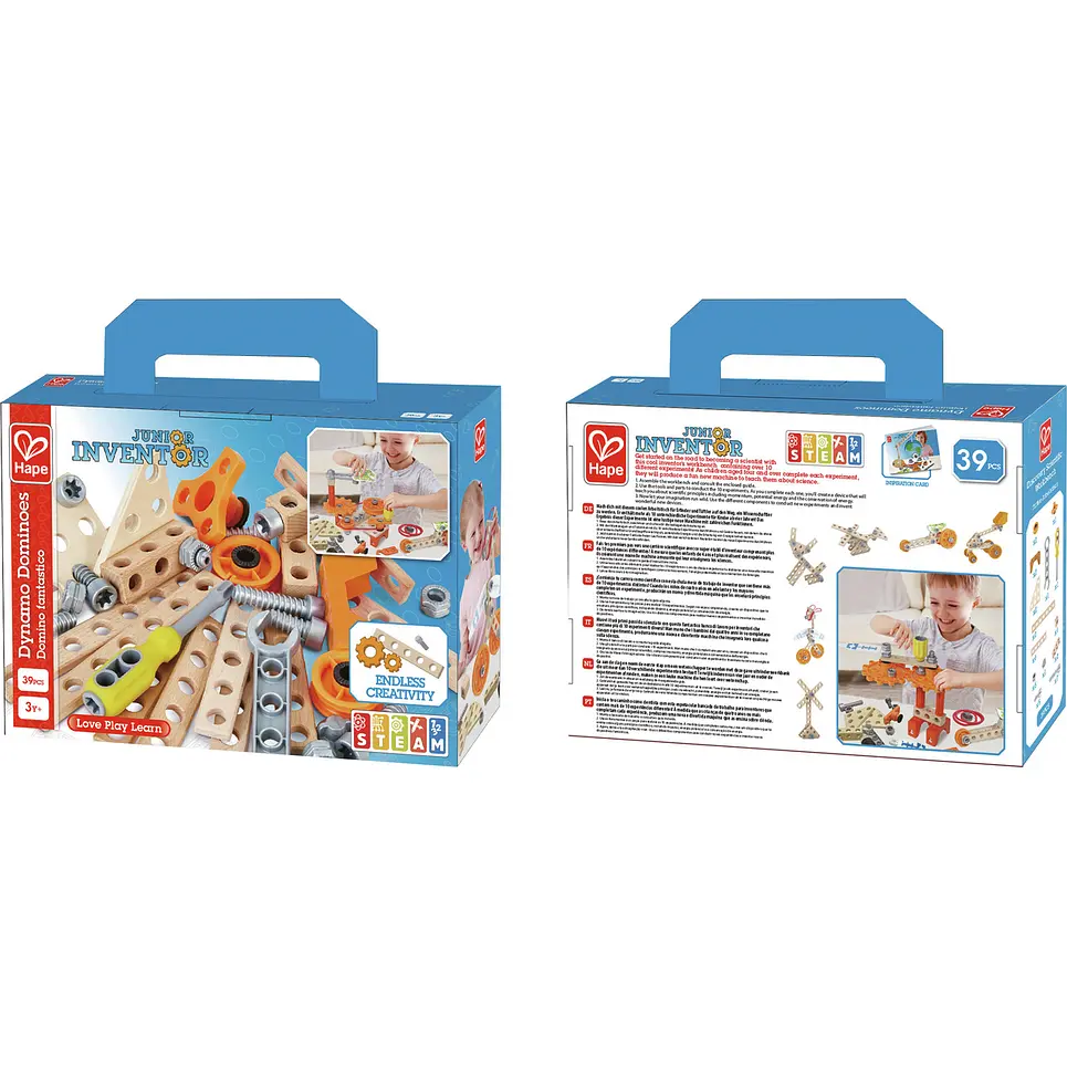 Конструктор Hape Junior Inventor Стартовий 42 елементи (E3031) - фото 7