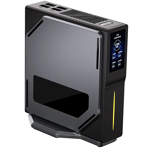 Міні-ПК з екраном Acepc PicoBox Home S1 / Intel Processor N95 / RAM 16GB / SSD 512GB / 2 x LAN / Wi-Fi / Bluetooth / Windows 11 Pro / Сірий - фото 2