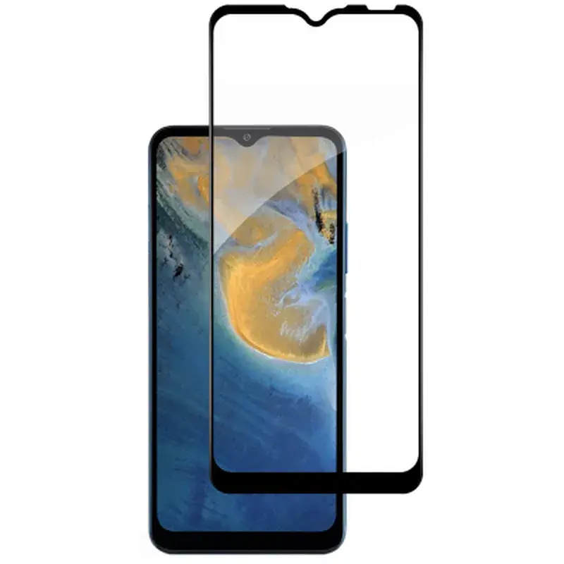 Скло захисне ACCLAB Full Glue ZTE Blade A51 Black (1283126515712) - фото 2