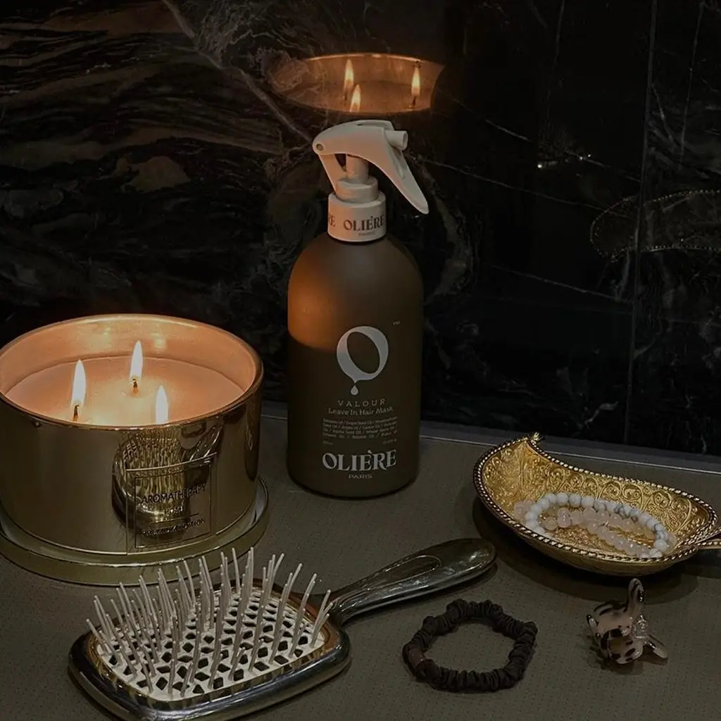 Незмивна спрей-маска для реконструкції волосся OLIE'RE PARIS Valour Leave In Hair Mask 300 мл - фото 7