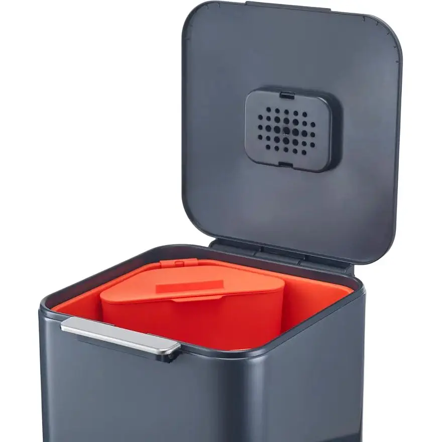 Контейнер для сміття Joseph Joseph Totem Compact Graphite 40 л (30065) - фото 4