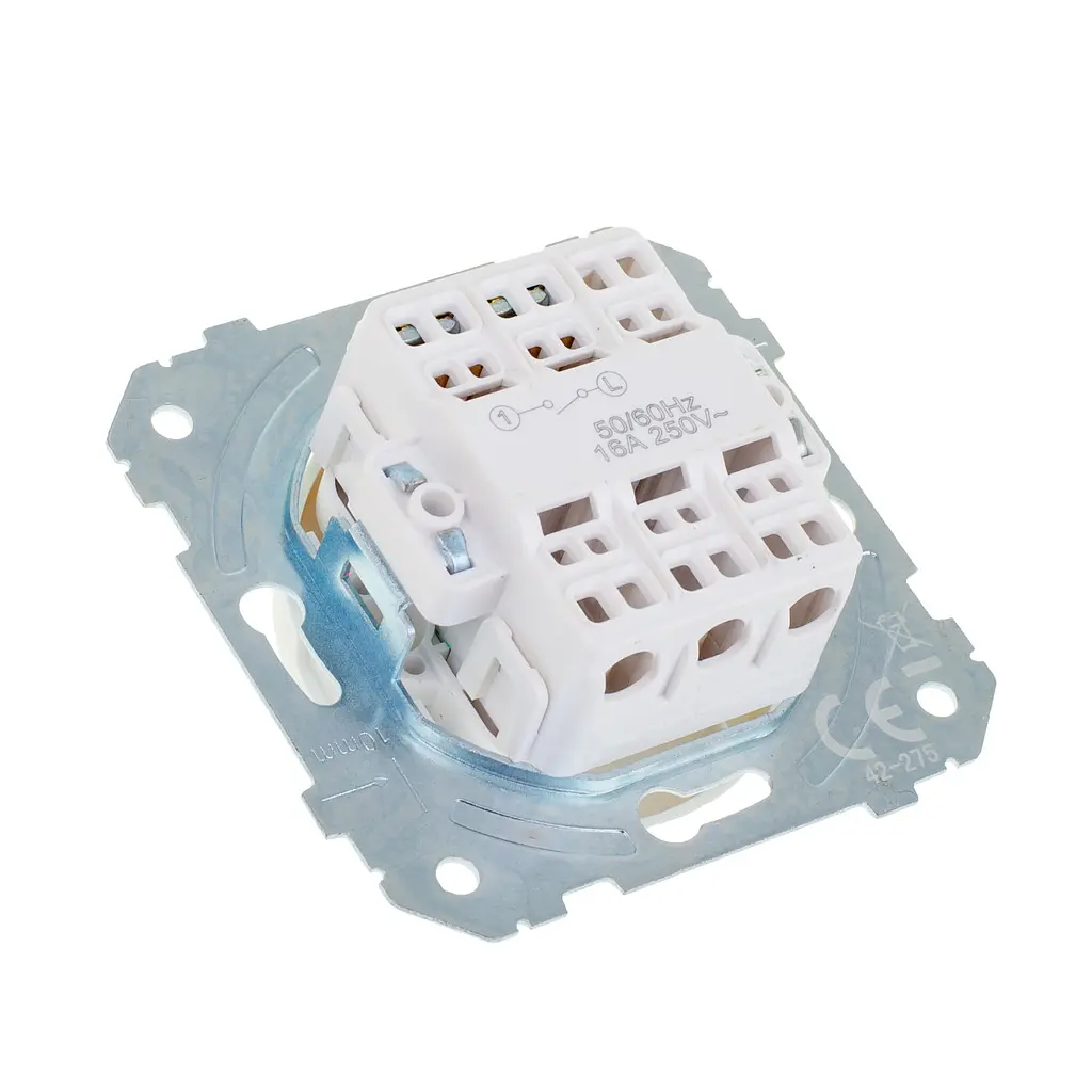 Кнопка дзвінка Brille WB-1VB Wh 42-275 - фото 3