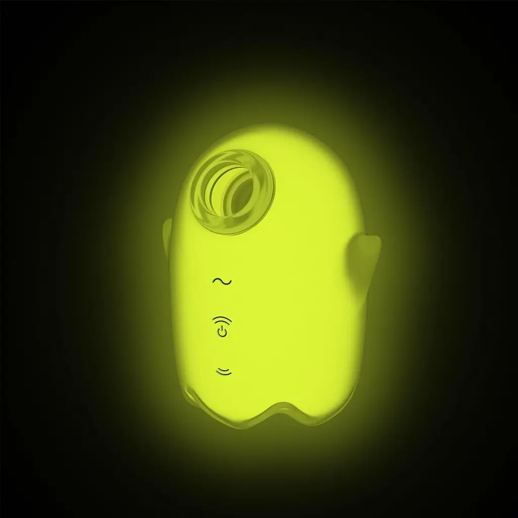 Вакуумний стимулятор Satisfyer Glowing Ghost Yellow - фото 5