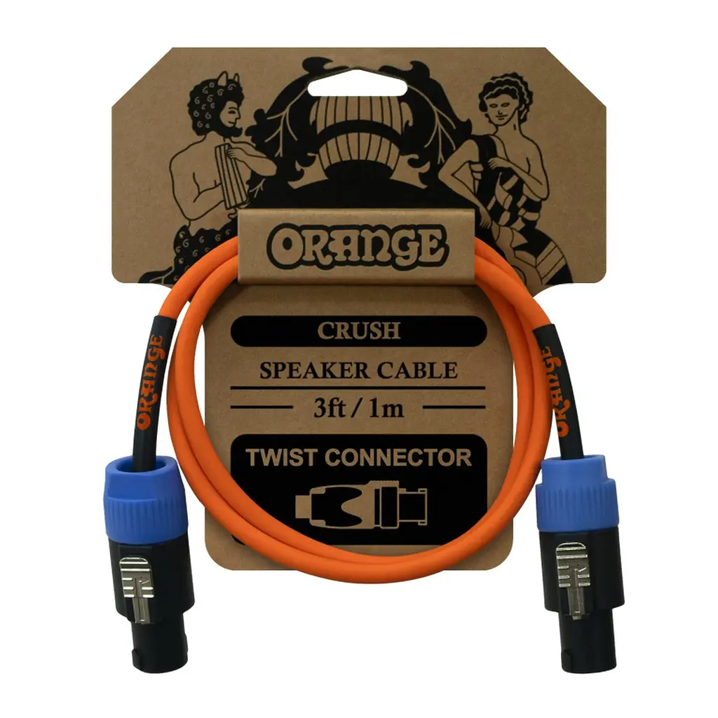 Инструментальный кабель Speakon - Speakon 1m Orange CA039
