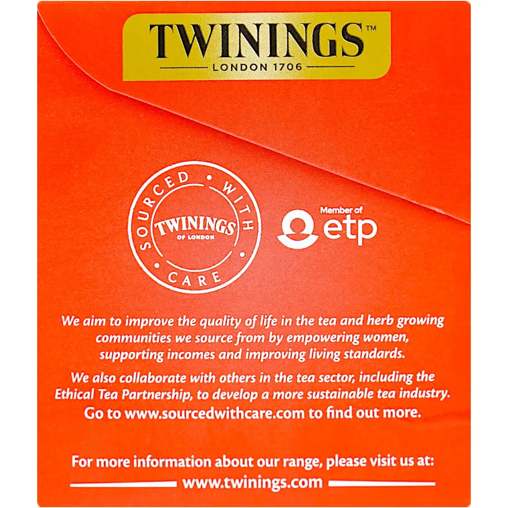 Чай Twinings чорний  4 червоні фрукти  в пакетиках 50 г (25 шт. х 2 г) - фото 5