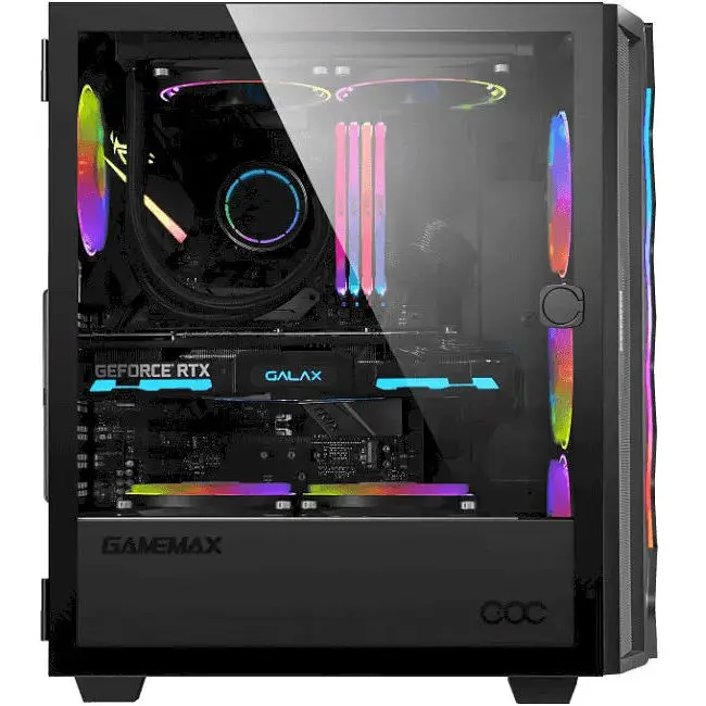 Корпус GameMax Diamond COC Black - фото 10