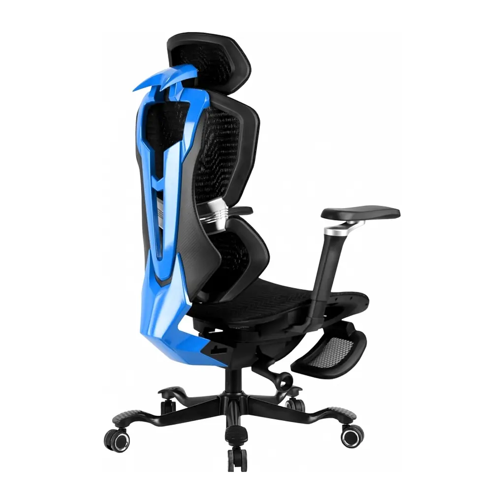 Крісло ігрове GT Racer X-7001 Black/Blue - фото 4
