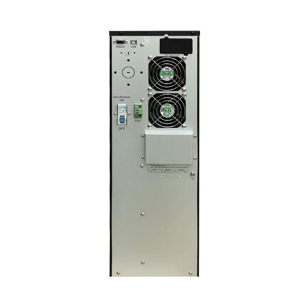 Джерело безперебійного живлення Kraft KRF-T6000VA/6000W(LCD) Pro Online UPS з вбудованими акумуляторними батареями (42-00108) - фото 5