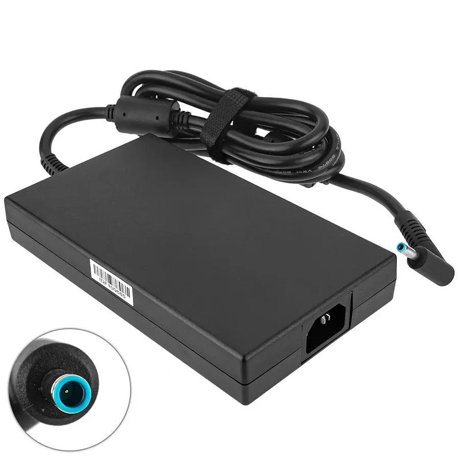 Блок живлення для ноутбука HP 19.5V 10.3A 200W 4.5x3.0-PIN чорний SLIM RECTANGULAR