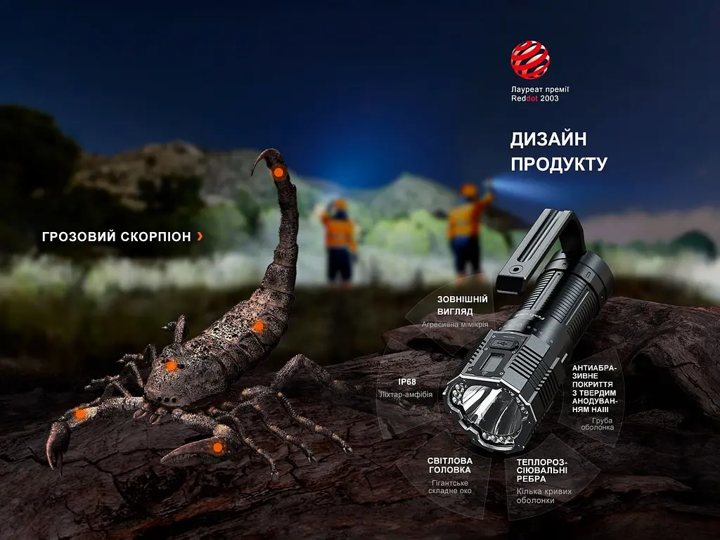 Ліхтар ручний Fenix LR60R - фото 9