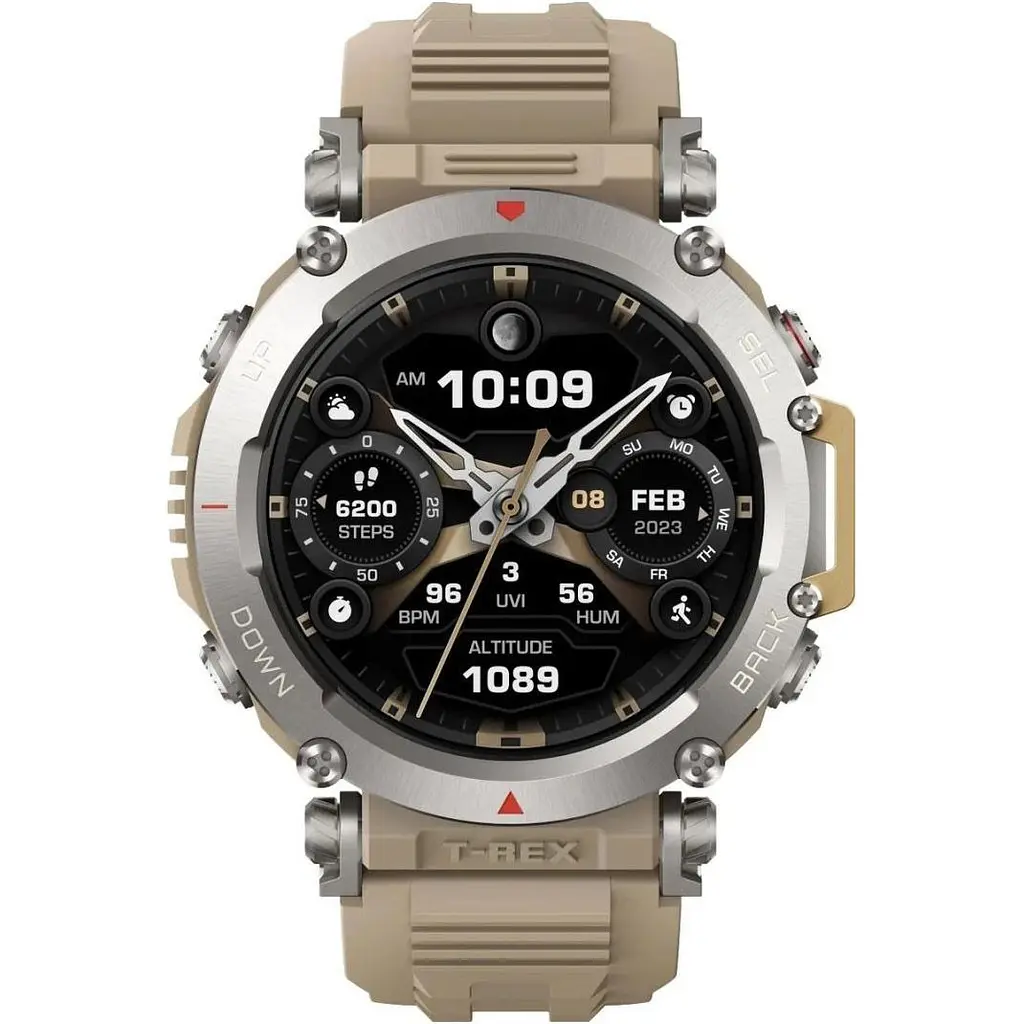 Смарт-годинник Amazfit T-Rex Ultra Sahara (W2142EU2N) [112146] - фото 3