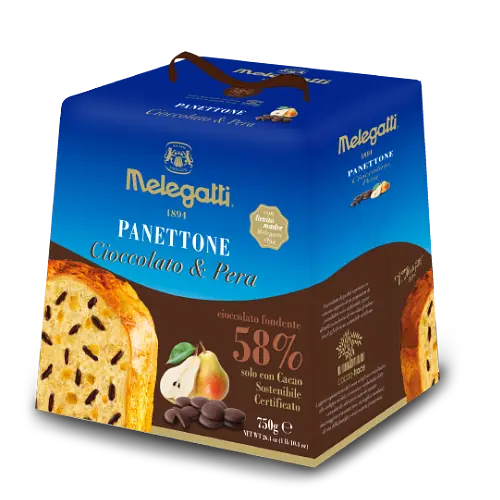 Панеттоне Melegatti Panettone Cioccolato&Pera 750 г