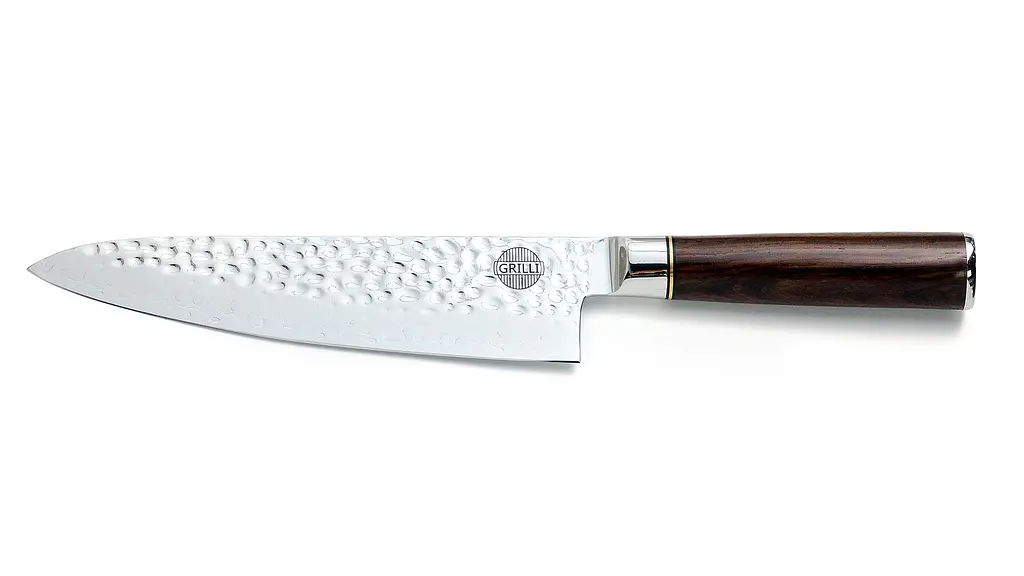 Профессиональный нож шеф повара из дамасской стали Chefs Knife 20,5 см GRILLI (88815) - фото 2