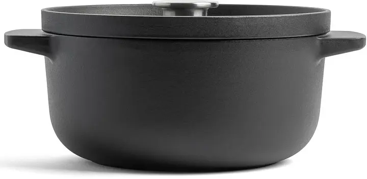 Каструля з кришкою KitchenAid Matte Oven-to-table CC004899-001 22 см 3.3 л чорна - фото 2