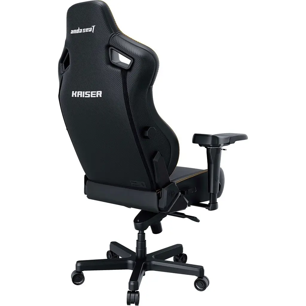 Геймерское кресло Anda Seat Kaiser 4 L Leather Elegant Black [AD12YDDC-L-20-B-PV/C] [121780] - фото 5