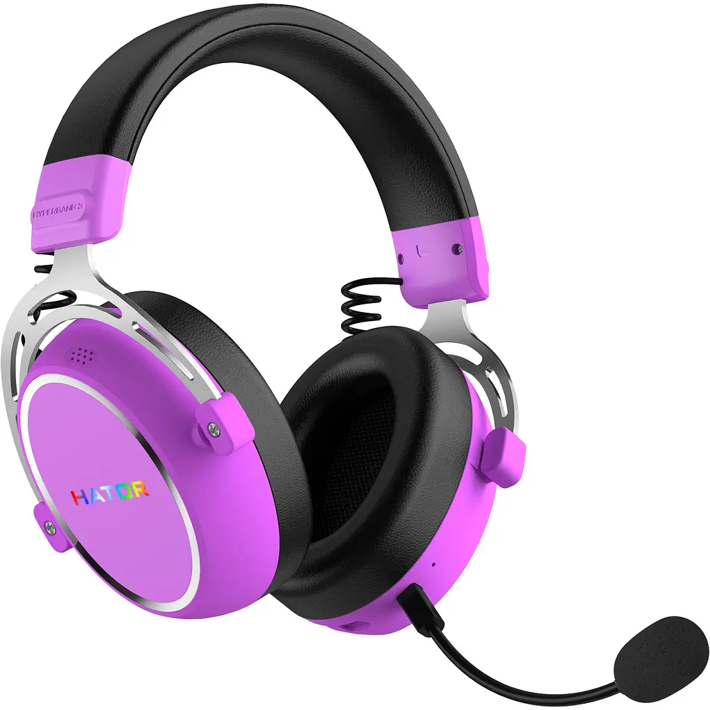 Ігрові навушники Hator Hypergang 3 Wireless Cyber Violet (ESH52) [145528] - фото 2
