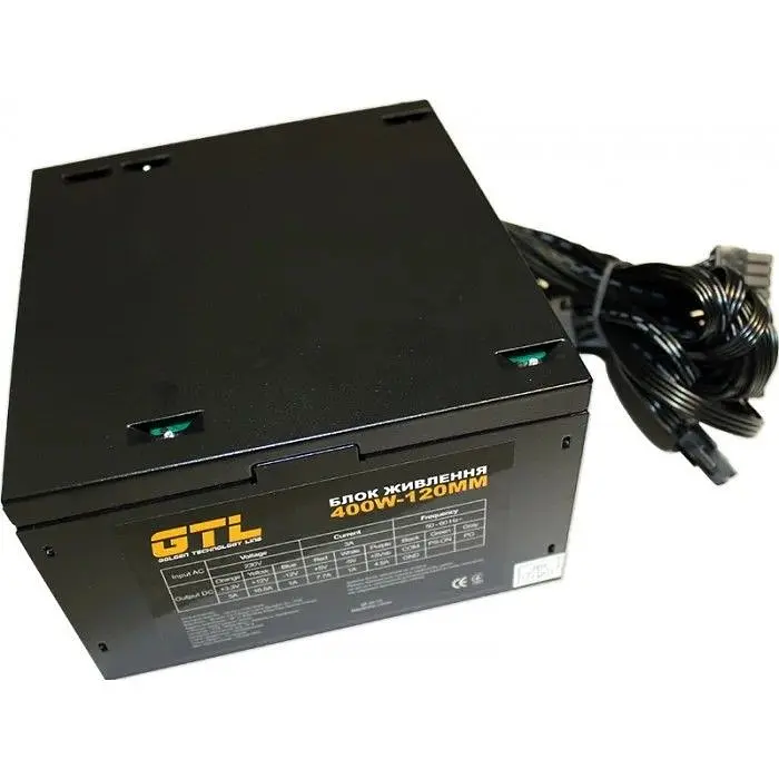 Блок живлення GTL 400W 120mm (GTL-400-120)