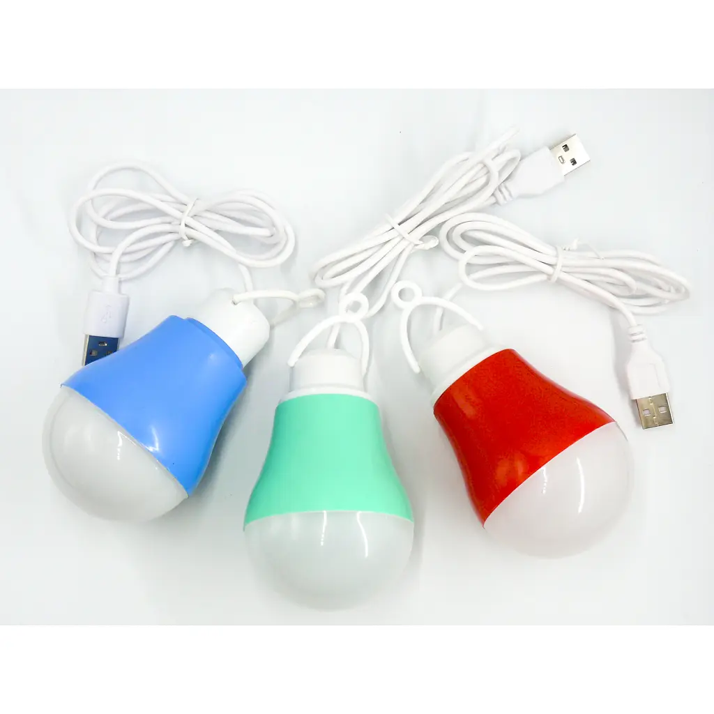 Світильник Dengos LED-BULB-5V5W-BLUE (USB з LED-лампочкою) - фото 2