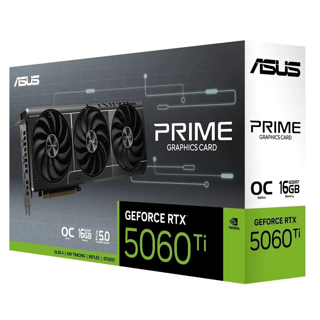 Відеокарта ASUS GeForce RTX5060Ti 16Gb PRIME OC (PRIME-RTX5060TI-O16G) - фото 10