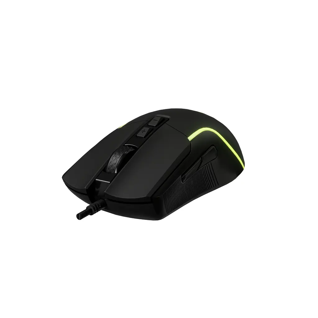 Мишка AOC GM170B LED USB Black (GM170B/LA) - фото 2
