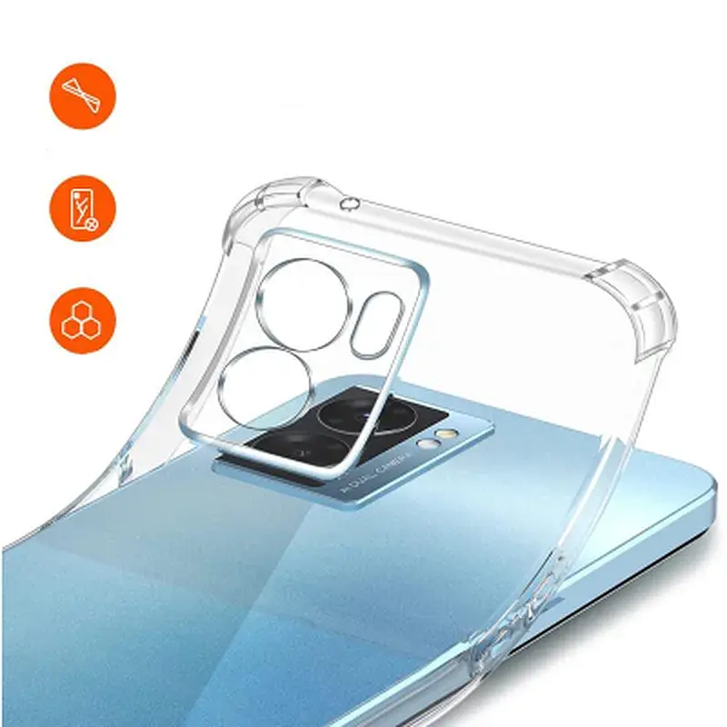 Чохол до мобільного телефона BeCover Anti-Shock Oppo A57s Clear (708893) - фото 2