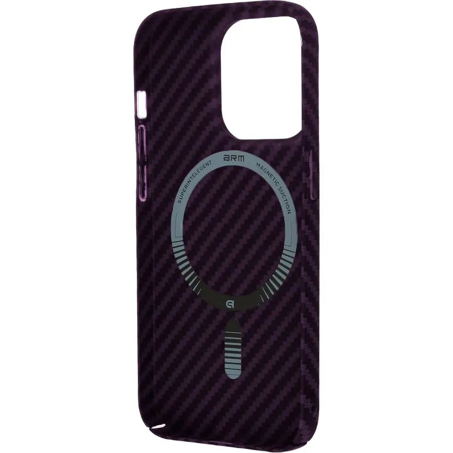 Чохол ArmorStandart LikeCarbon with MagSafe для Apple iPhone 14 Pro Max Purple (ARM69205) [93164] - фото 3