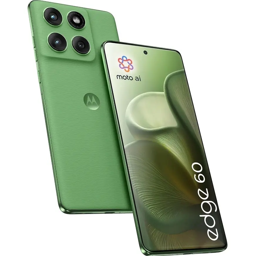 Смартфон Motorola Edge 60 8/256GB Shamrock Green (EU) - фото 2