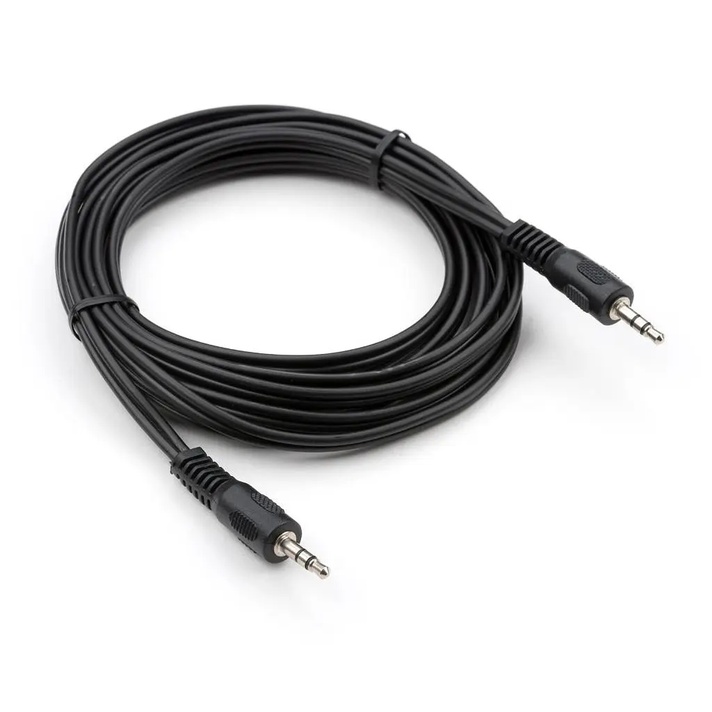 Кабель мультимедійний 3.5mm M to 3.5mm M 3.0m Vinga (VCPDCJ35MM3BK) - фото 2