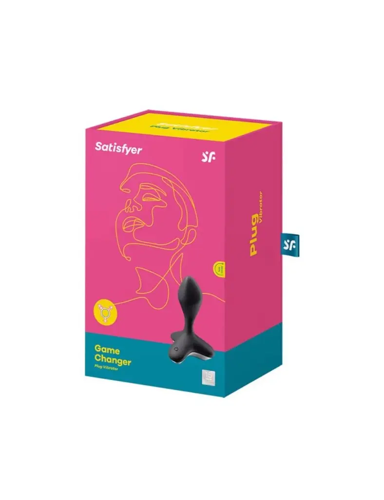 Анальна пробка із вібрацією Satisfyer Game Changer Black Satisfyer IG006772; SO6103 92430 - фото 2