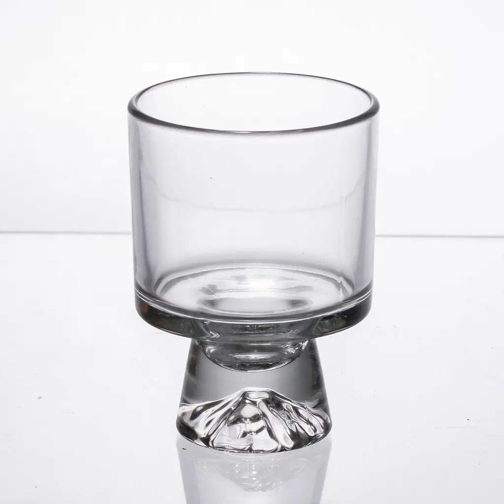 Набор креманок из толстого стекла на ножке 6 штук по 200 мл Прозрачный Yiwu 64486-69 - фото 4