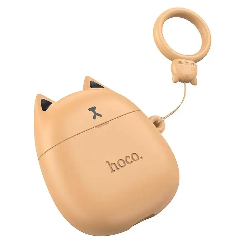 Бездротові навушники TWS HOCO EW45 True wireless stereo headset Caramel Cat - фото 2