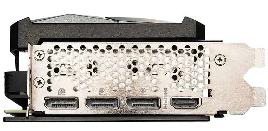 Відеокарта MSI RTX 3080 10Gb Ventus 3X OC (GeForce RTX 3080 VENTUS 3X 10G OC) (RTX 3080 VENTUS 3X 10G OC) (GDDR6X, 320 bit, PCI-E v4.0 x16) Б/в - фото 4
