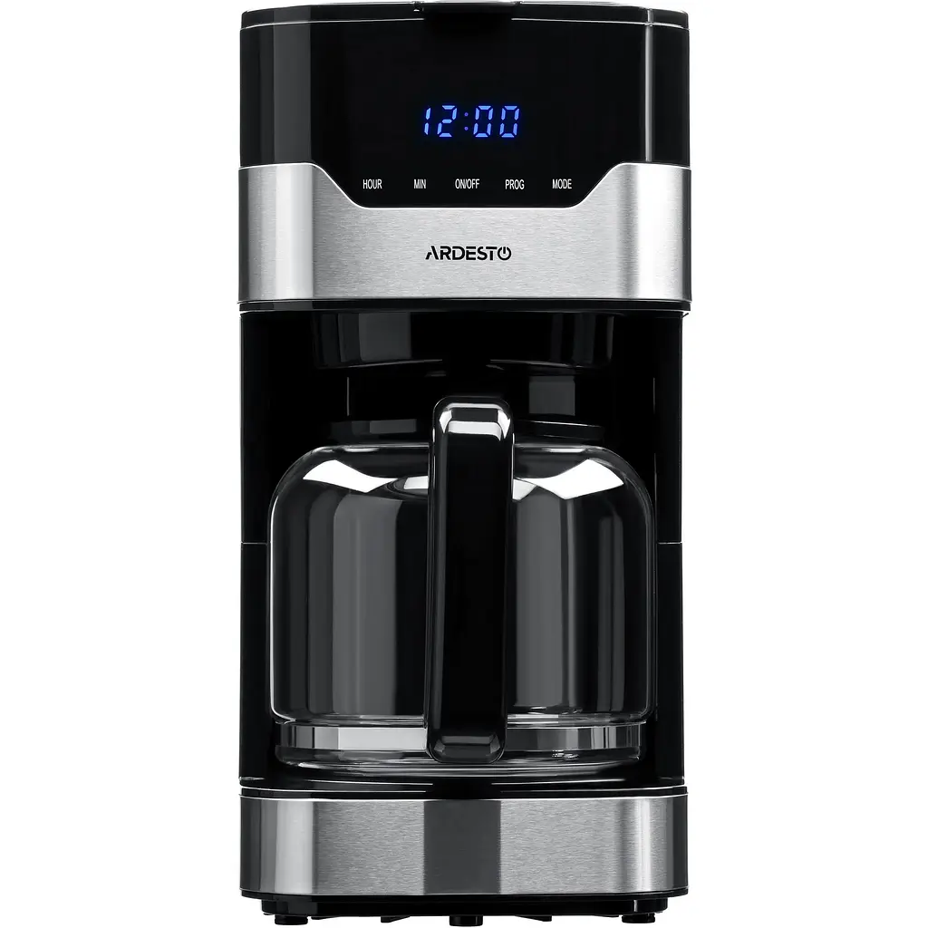 Кофеварка Ardesto капельная FCM-D3100, 1.5 л молотая черно-серебристая - фото 5