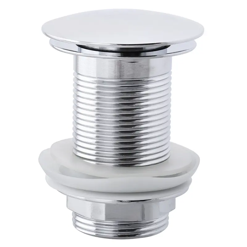 Донний клапан для раковини Zerix LR65 автоматичний Click-Clack без переливу 1 1/4″ ZX2985 - фото 2