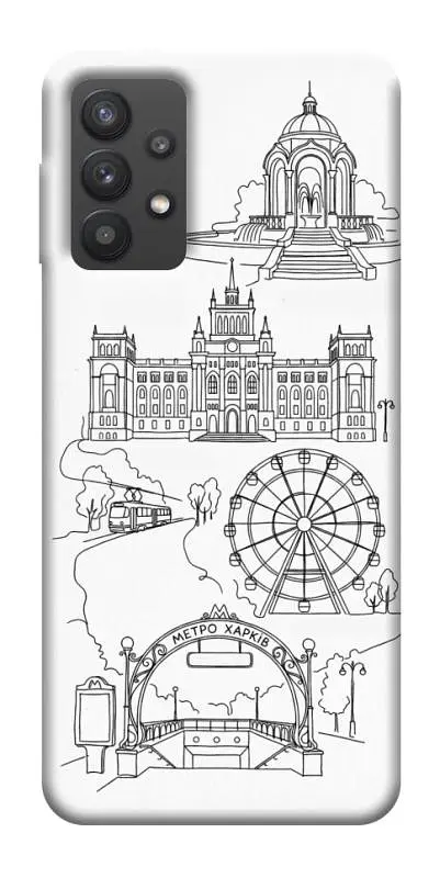 TPU чохол Demsky Kharkiv spirit для Samsung Galaxy A32 (A326B) 5G