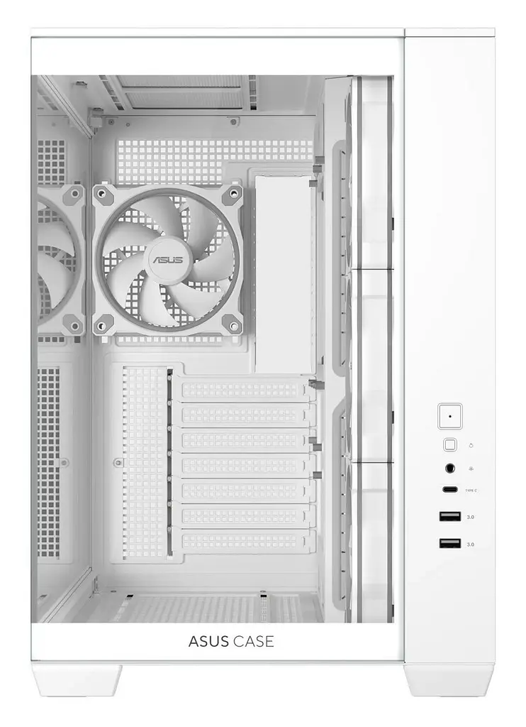 Корпус Asus A32 Plus White Tempered Glass (90DC00S3-B19000) - фото 6