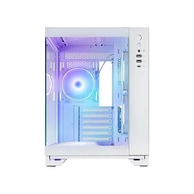 Корпус Chieftec VISIO GM-30W-TG-OP белого цвета без блока питания (GM-30W-TG-OP) - фото 3