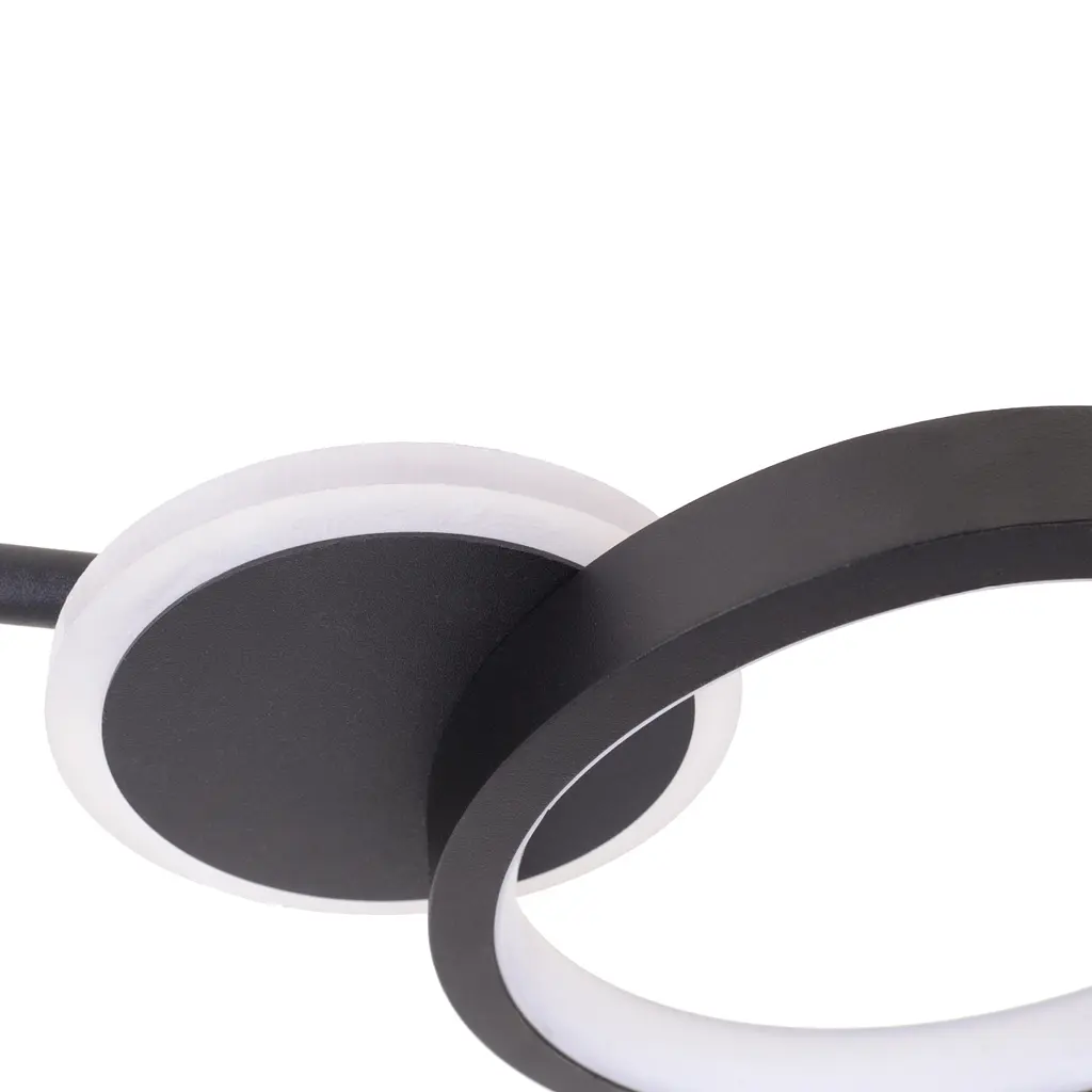 Настінний світильник Brille BL-729W/28W WW BK - фото 4