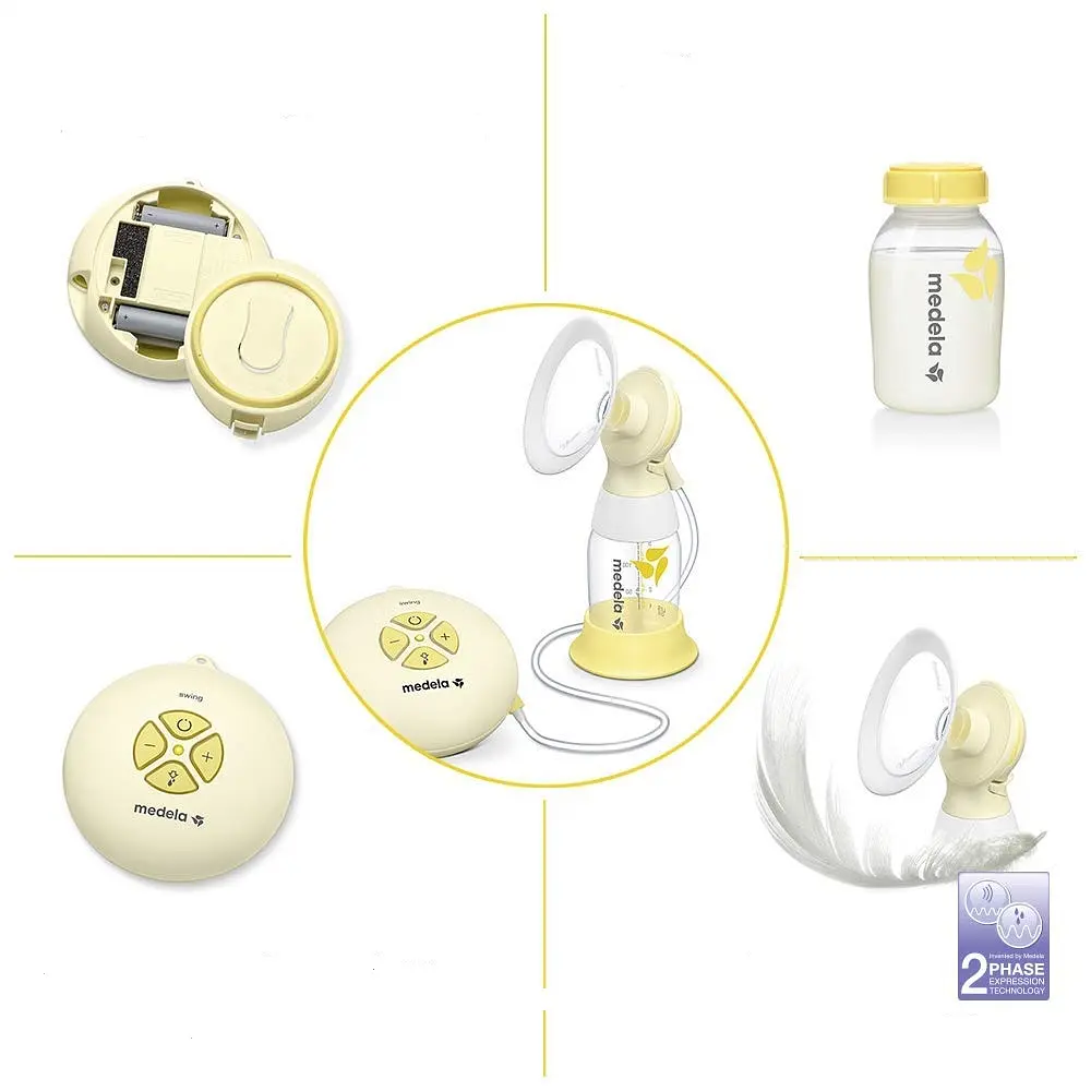 Молоковідсмоктувач Medela Swing Flex електричний (101033781) - фото 8