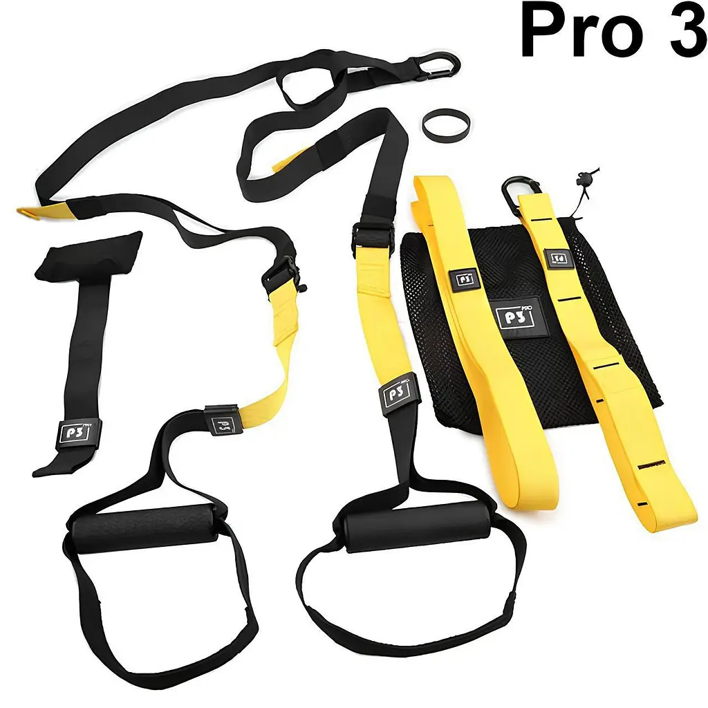 Петлі TRX Pro 3 з гумовими ручками для фітнесу - фото 3