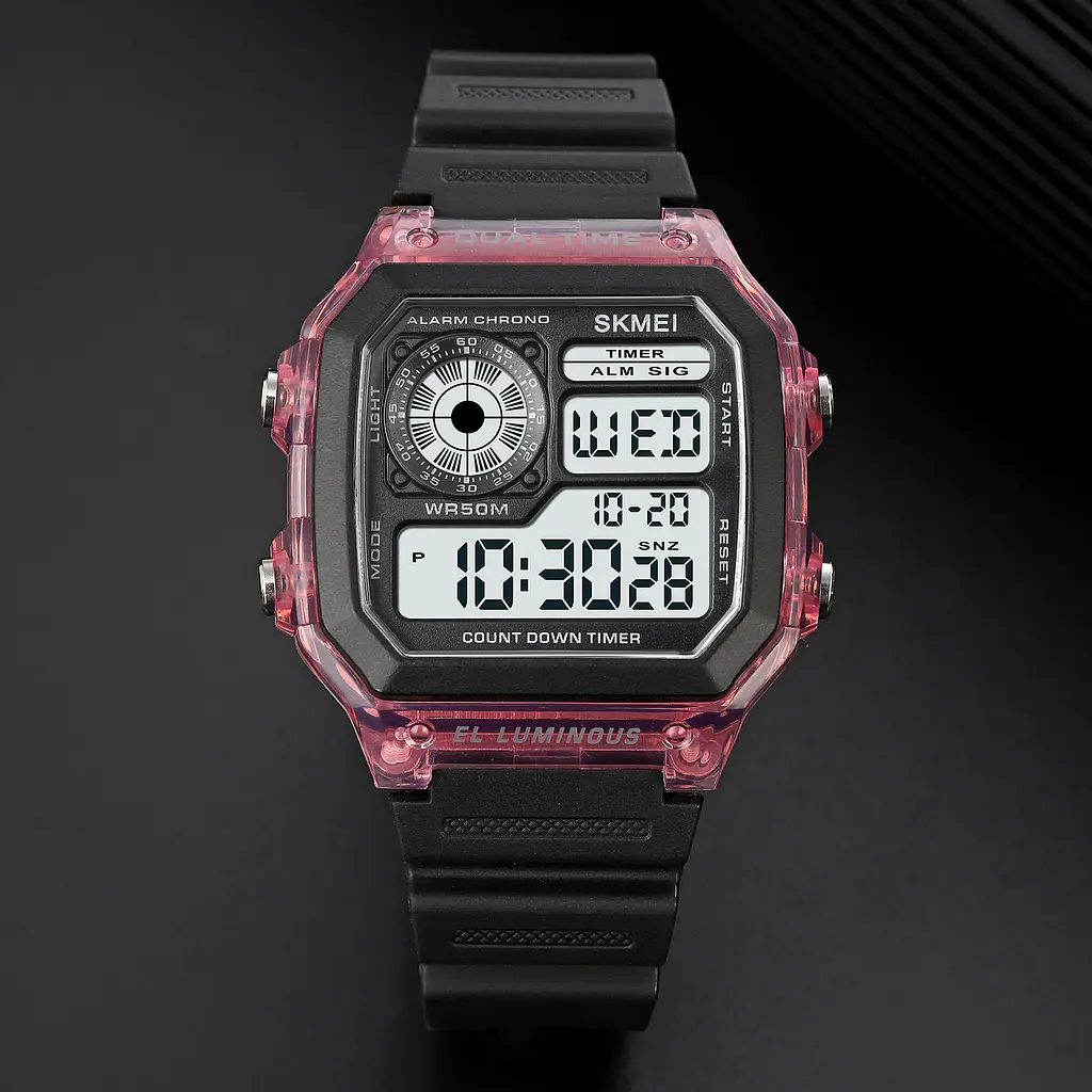 Наручний годинник 1998PL Purple. Skmei acs0030420 - фото 4